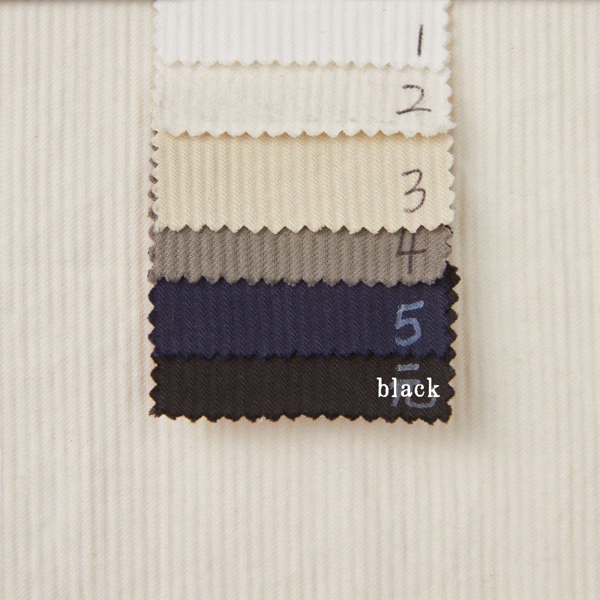 Cream Cotton Twill Fabric