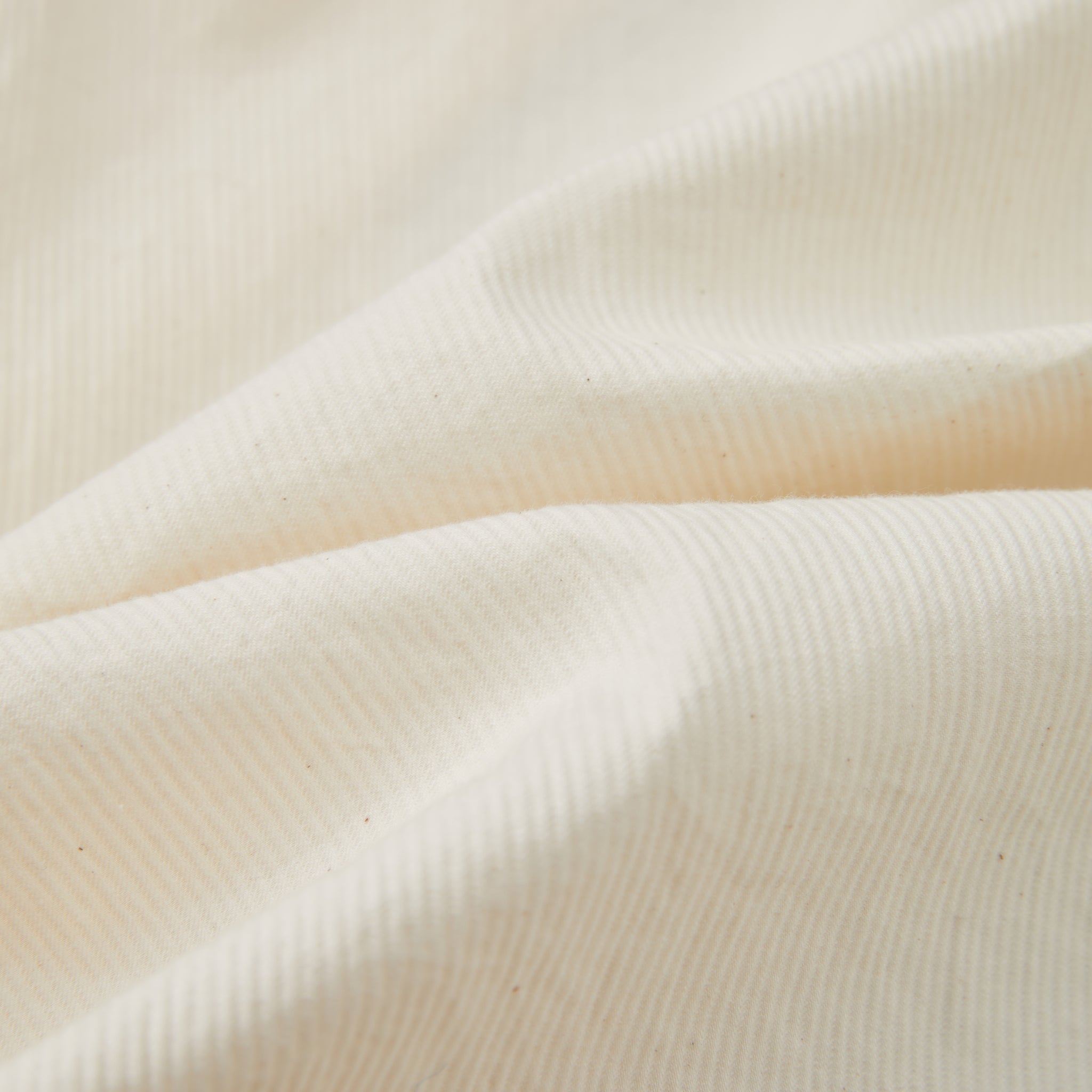 Cream Cotton Twill Fabric