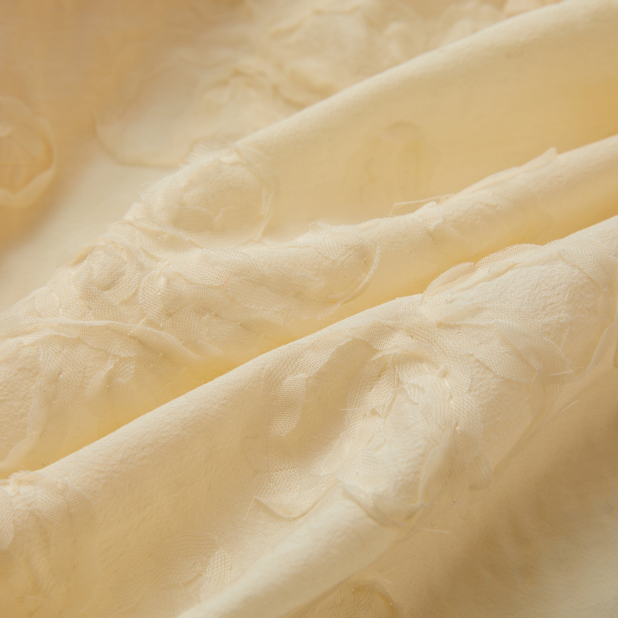 Acetate Polyester Blend Fabric