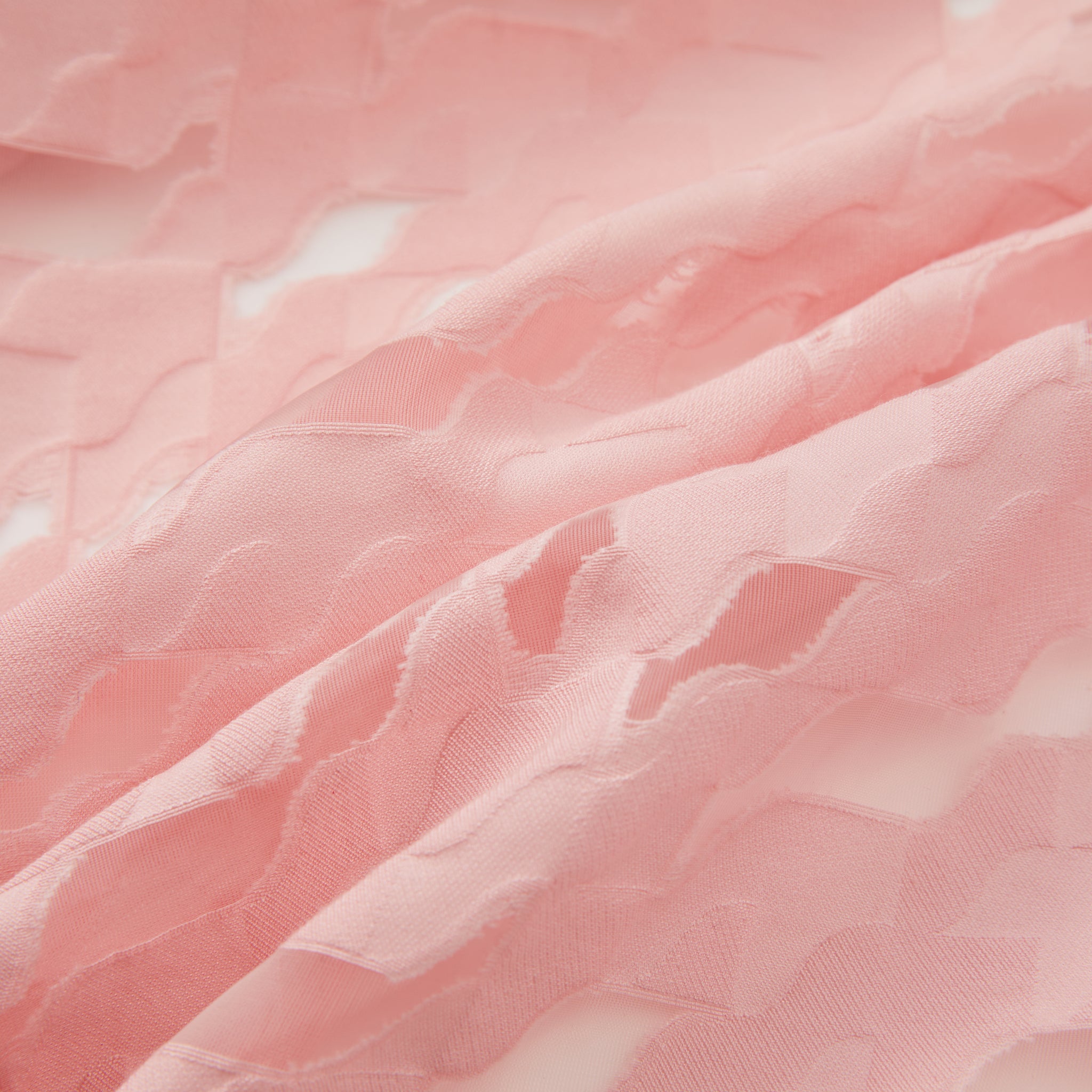 Organza Polyester Blend Fabric