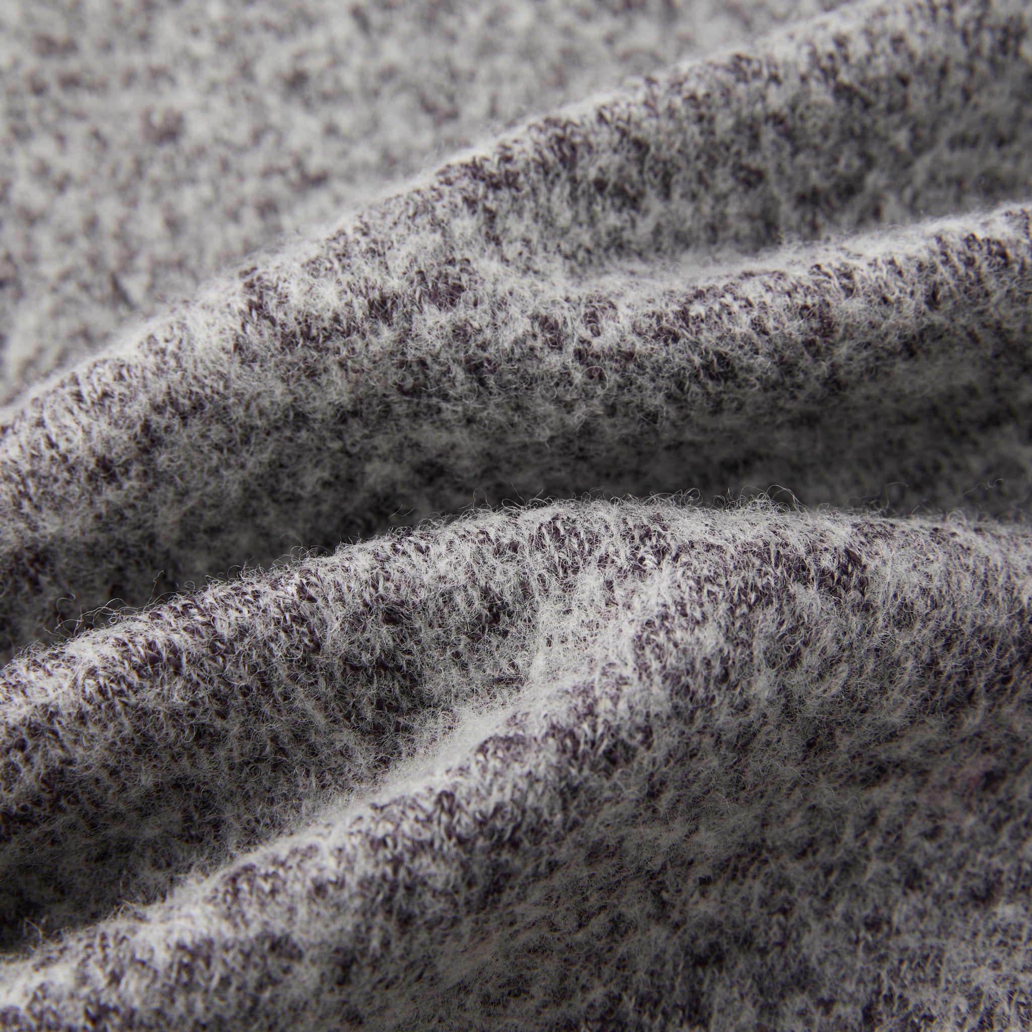 Wool-Blend Textured Fabric