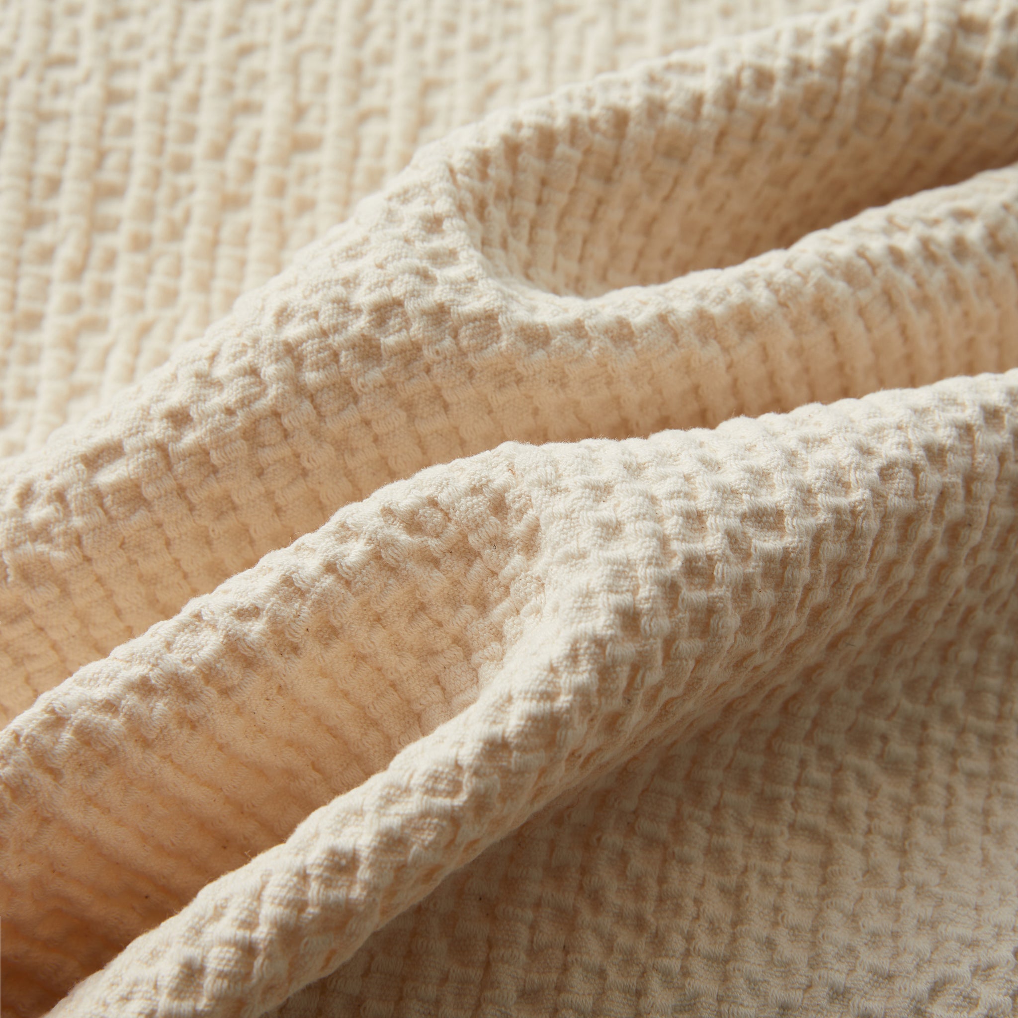 Elegant Cotton Waffle Fabric