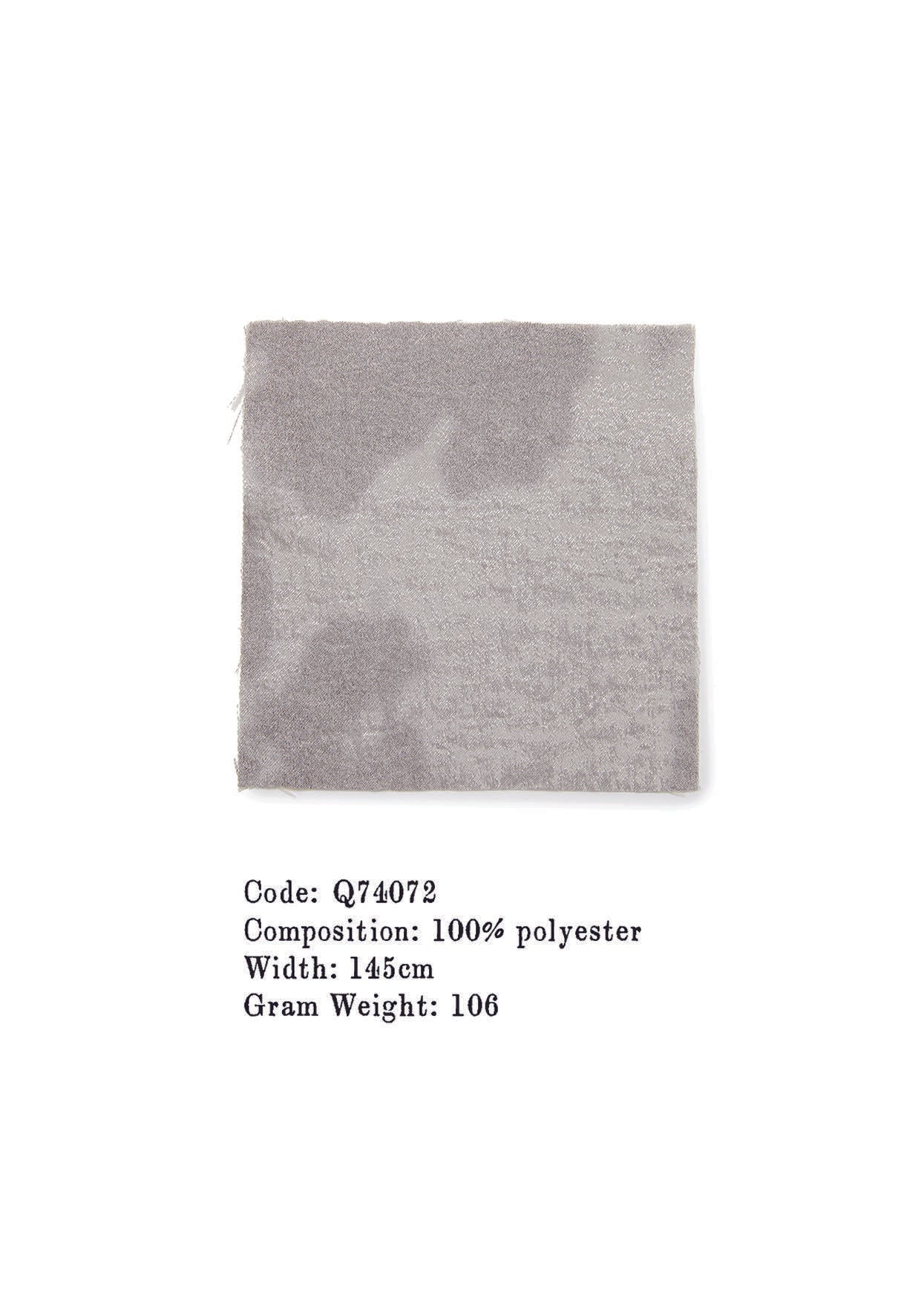 Velvet-Textured Polyester Fabric