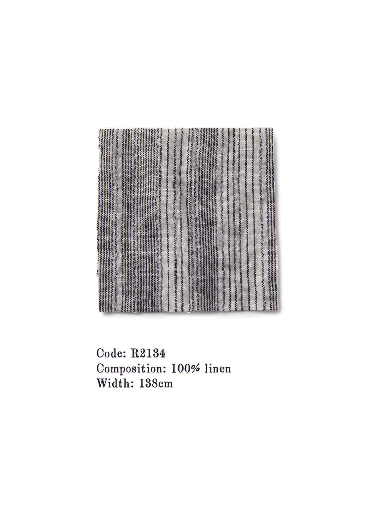 Striped Linen Fabric