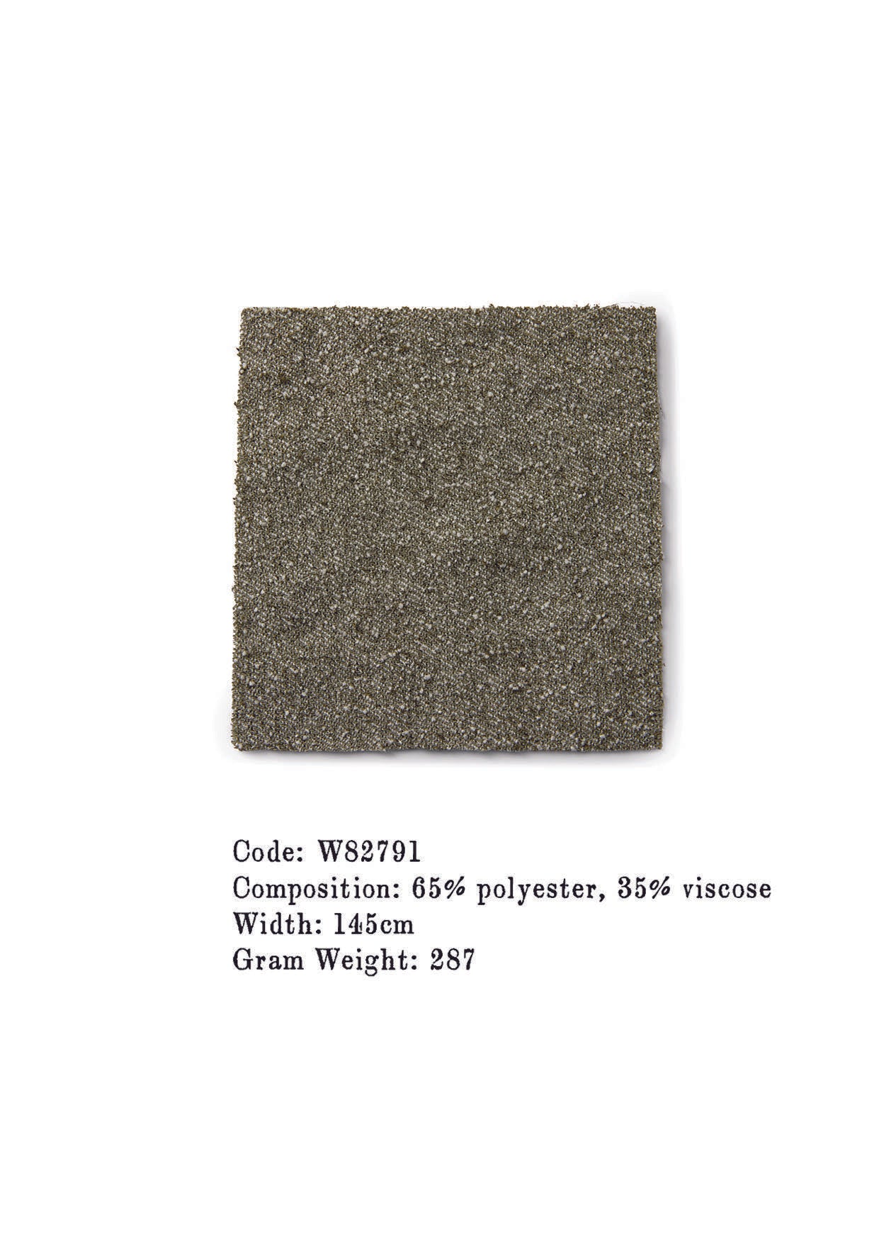 Textured Viscose Blend Fabric
