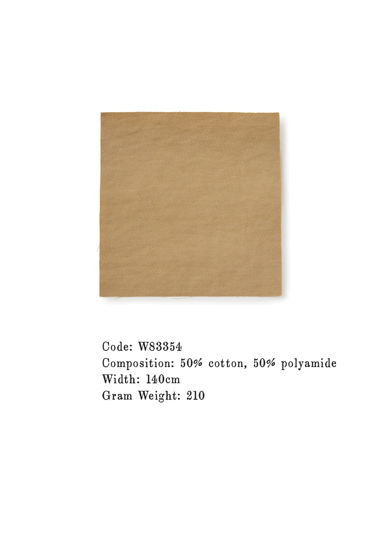 Cotton Polyamide Twill Fabric
